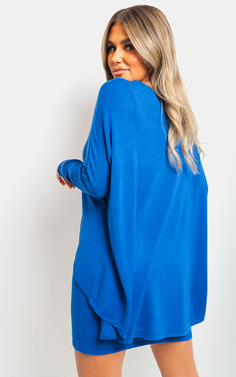 Hot Sale🔥Oversized Long Sleeve Asymmetric Mini Dress