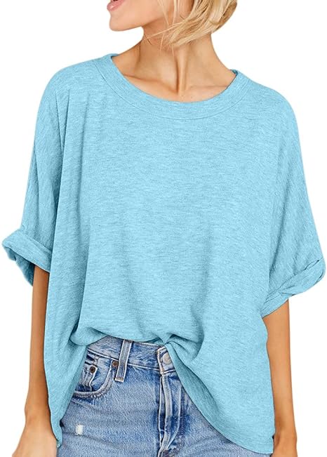 ⏰HOT SALE-Women Summer Casual Oversized T-Shirt (BUY 2 FREE SHIPPING)