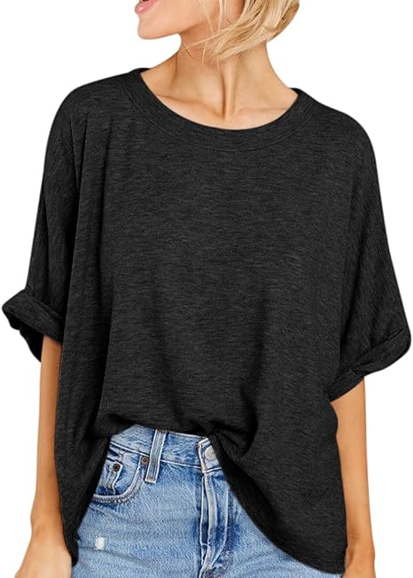 ⏰HOT SALE-Women Summer Casual Oversized T-Shirt (BUY 2 FREE SHIPPING)