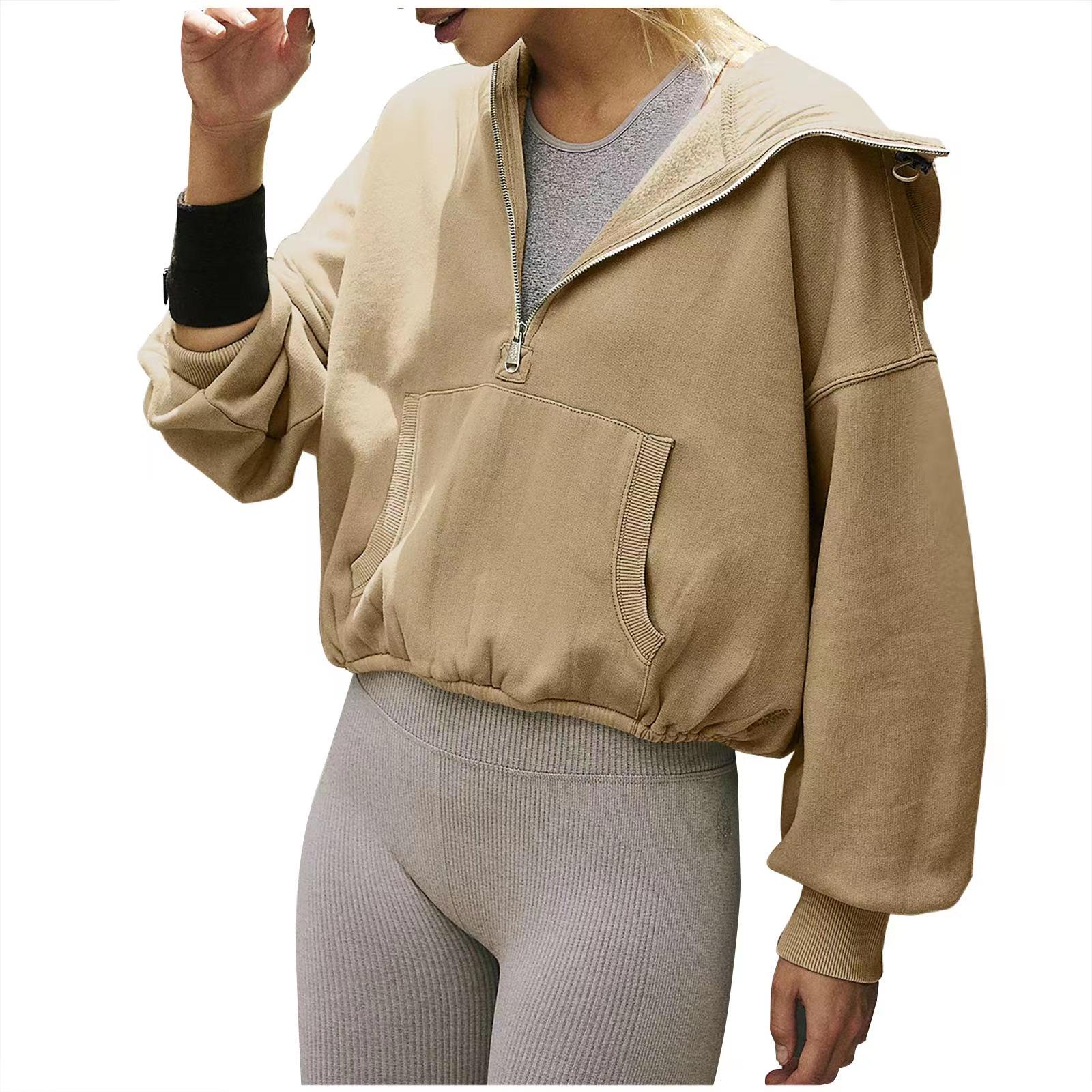 New Hooded Zipper Sweatshirt Top（BUY 2 FREE SHIPPING）