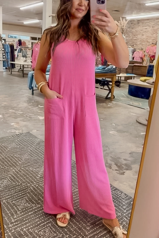 2024 Women's Ribbed Jumpsuit (Buy 2 Free Shipping)