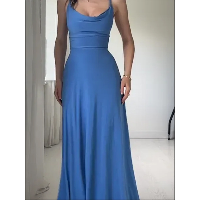 STRAPPY SOLID COLOR MIDI DRESS(BUY 2 FREE SHIPPING)