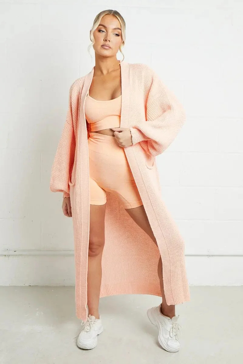 Colorful Knitted Pocket Cardigan (Buy 2 Free Shipping)