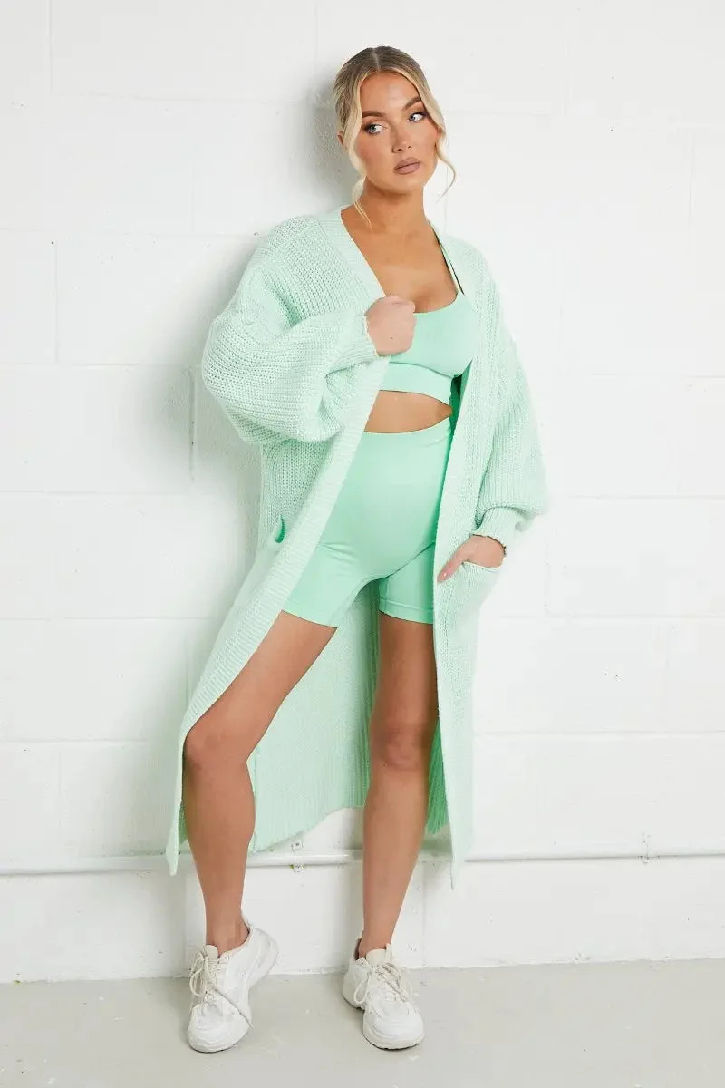 Colorful Knitted Pocket Cardigan (Buy 2 Free Shipping)