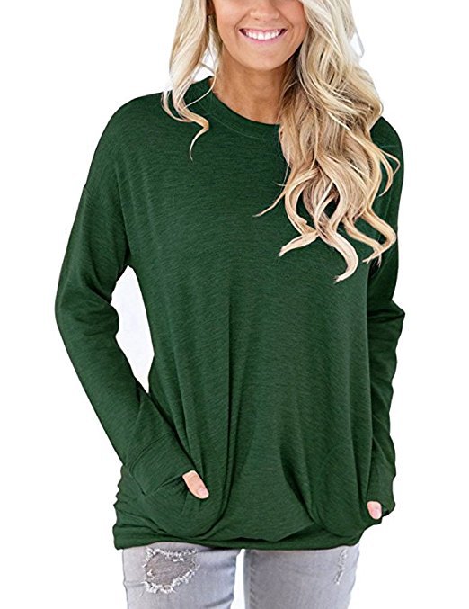 Solid Color Bat Long Sleeve T-Shirt(Buy 2 Free Shipping)