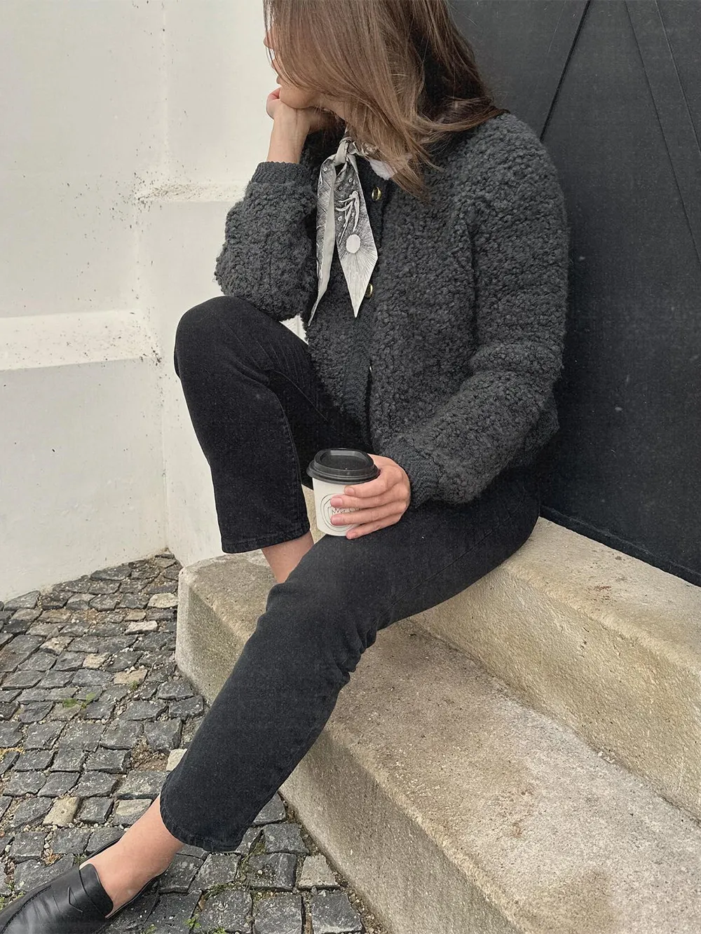 HOT SALE 🔥NEW Boucle Cardigan with Buttons(Buy 2 Free Shipping)