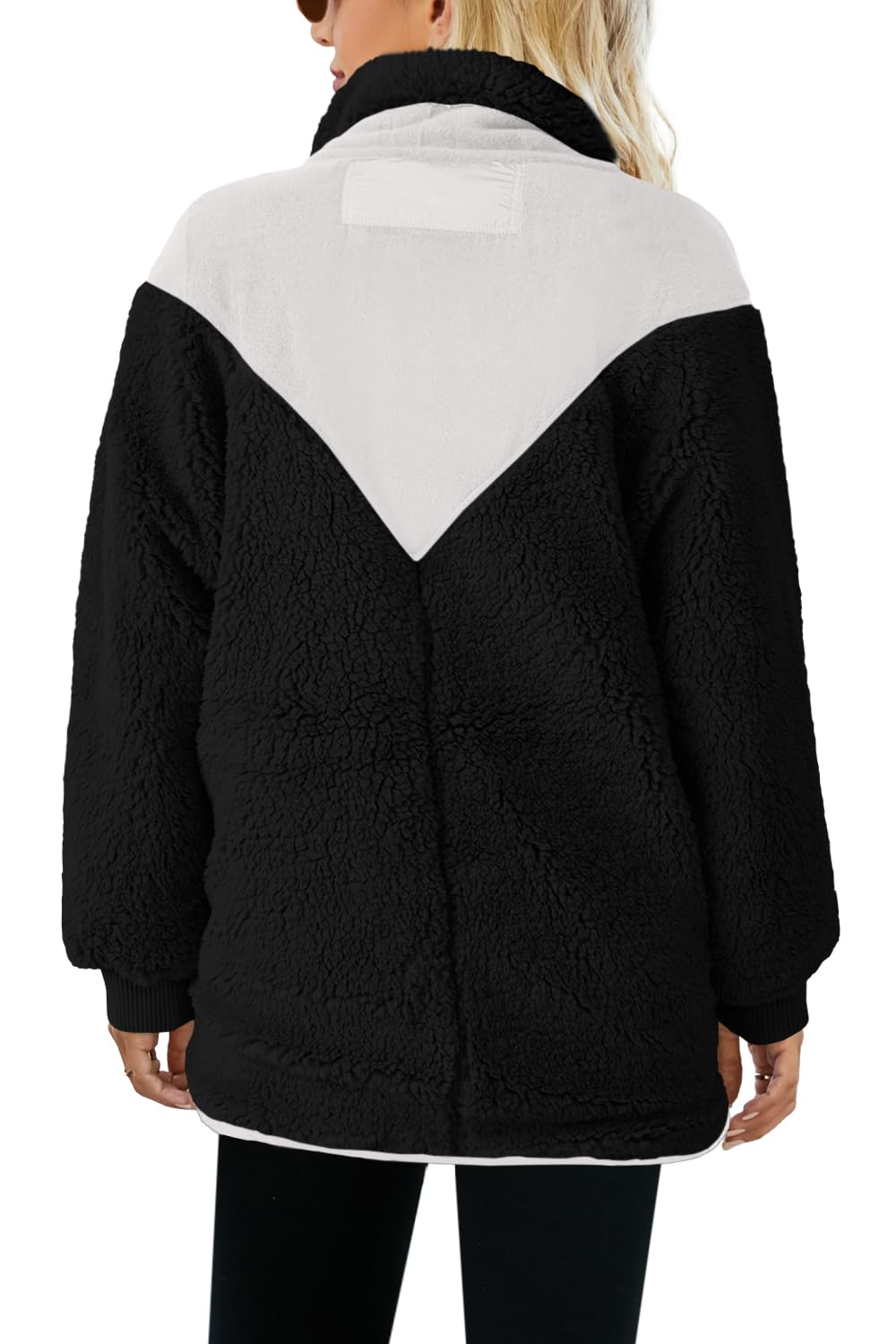 2024 New Women's Oversized Half Snap Fleece Pullover(50% OFF today!!!)