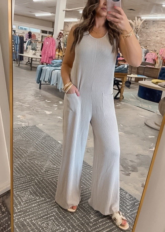 2024 Women's Ribbed Jumpsuit (Buy 2 Free Shipping)