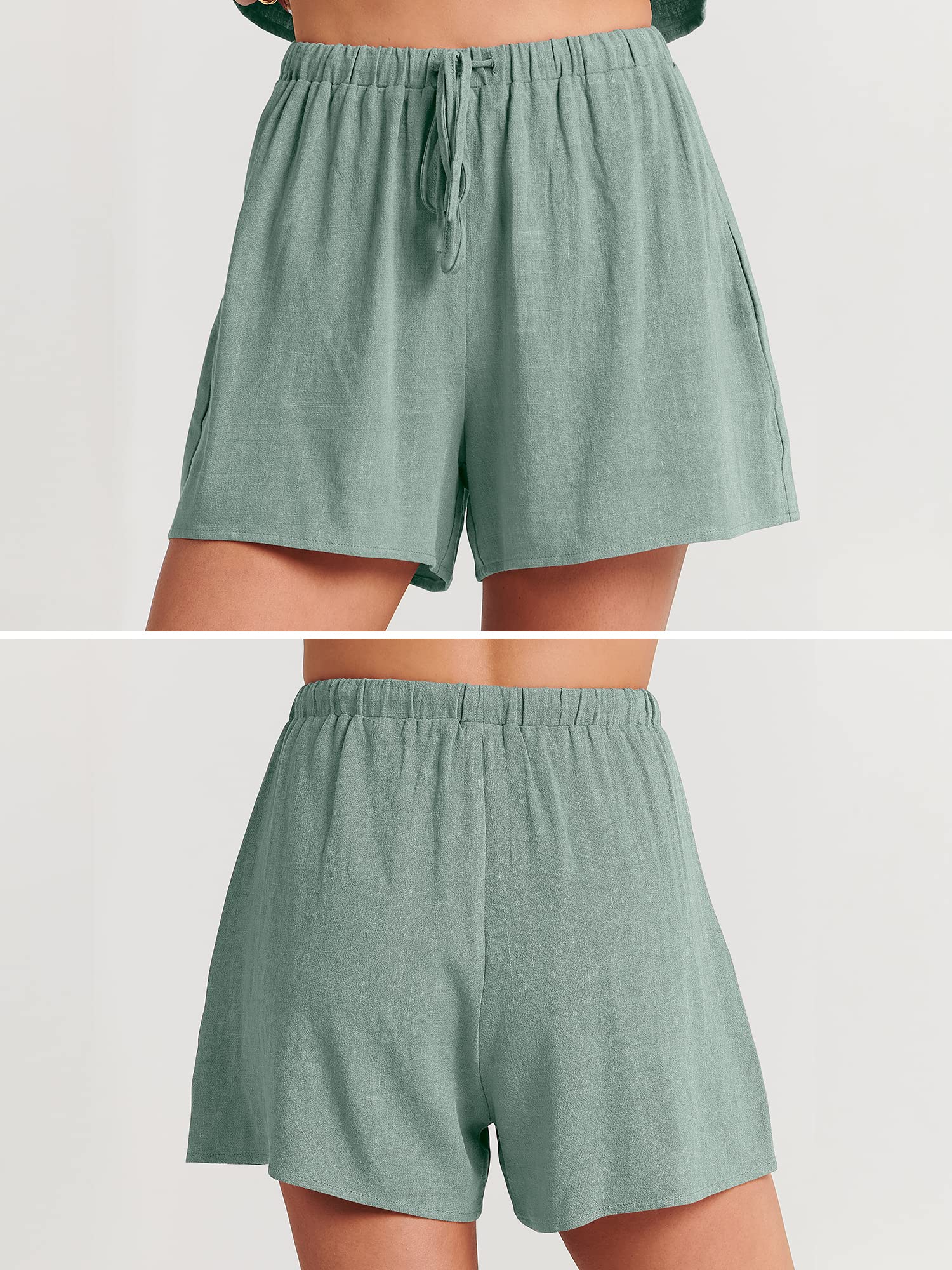 40% OFF Today-Women’s Summer 2 Piece Outfits Shorts Sets