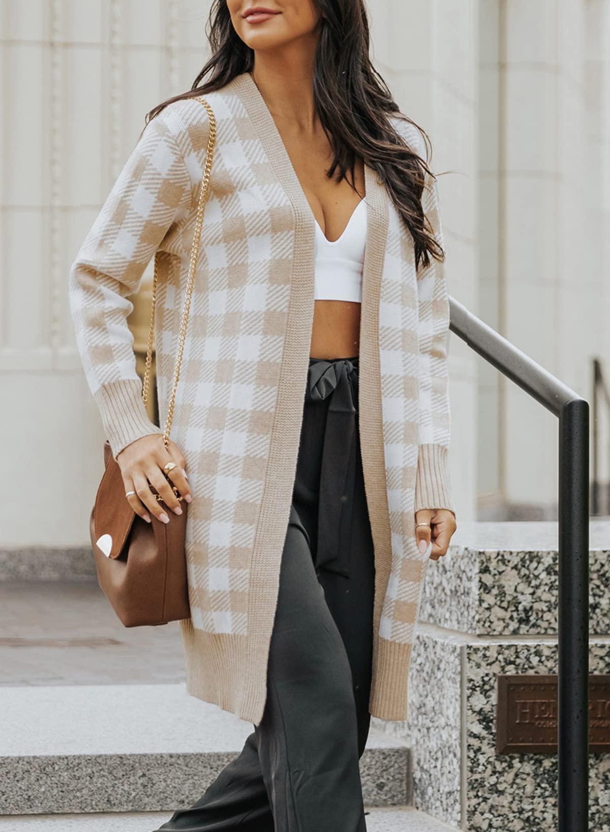 50%OFF 🔥Autumn And Winter Plaid Cardigan Sweater Coat