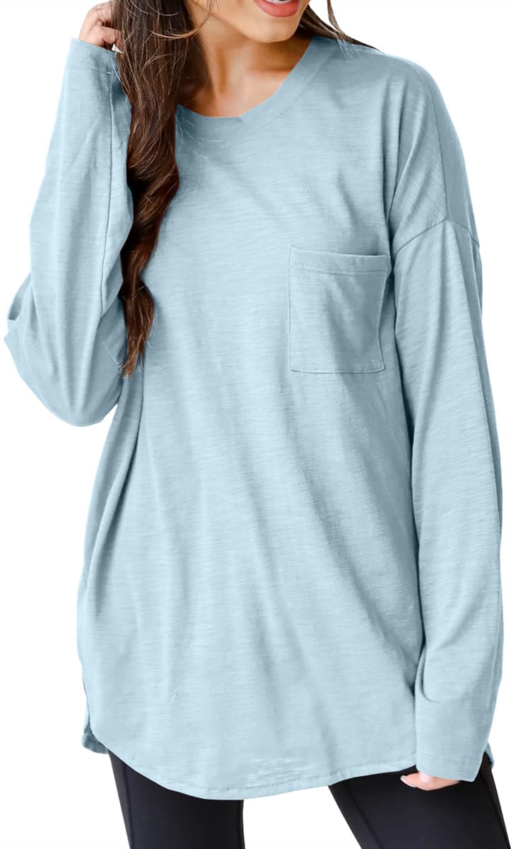  Women's Basic Long Sleeve Cotton T-Shirt（BUY 2 FREE SHIPPING）