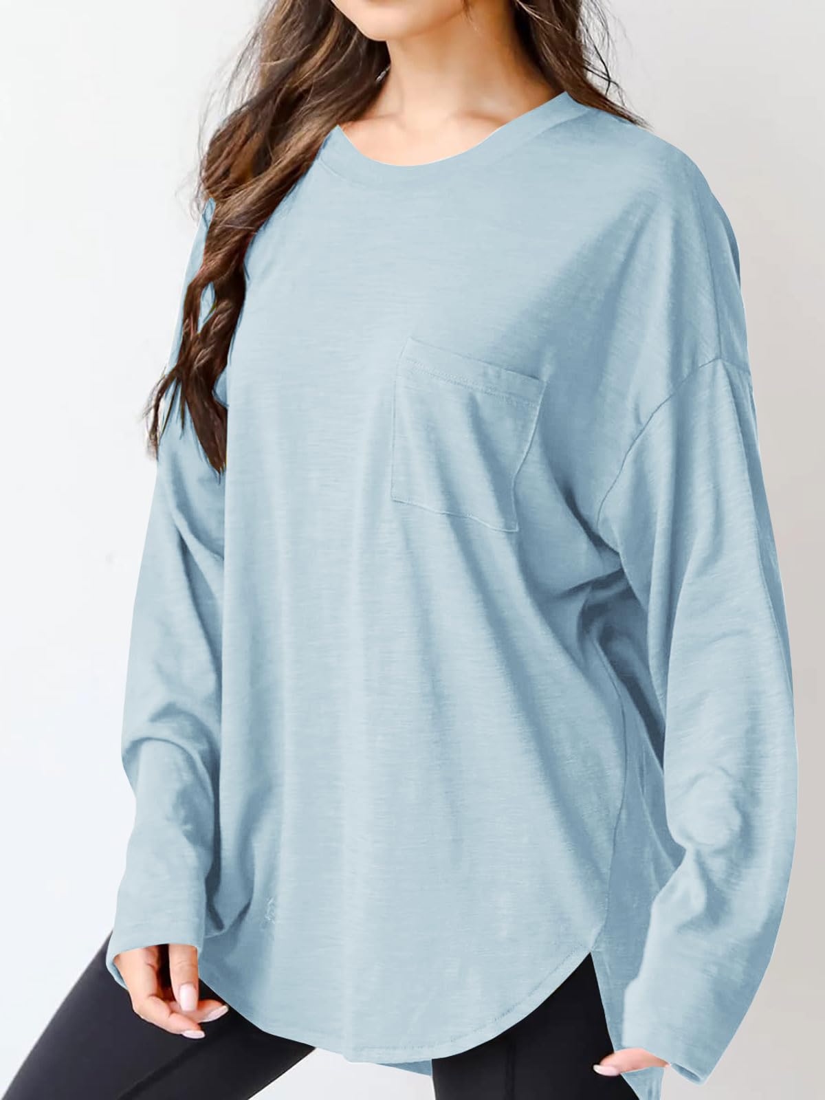  Women's Basic Long Sleeve Cotton T-Shirt（BUY 2 FREE SHIPPING）
