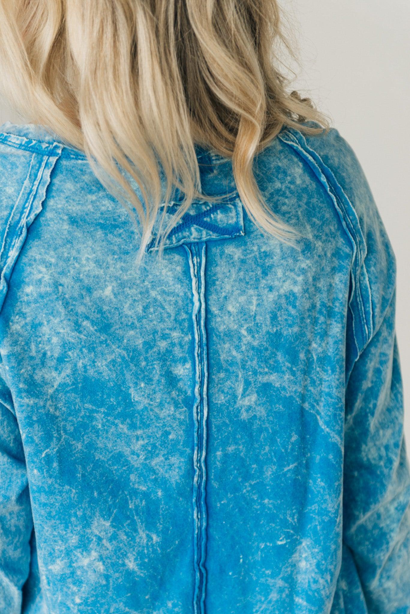 🔥2024 Fall Hot🔥Mineral Wash Thumbhole Tee(buy 2 10% OFF)