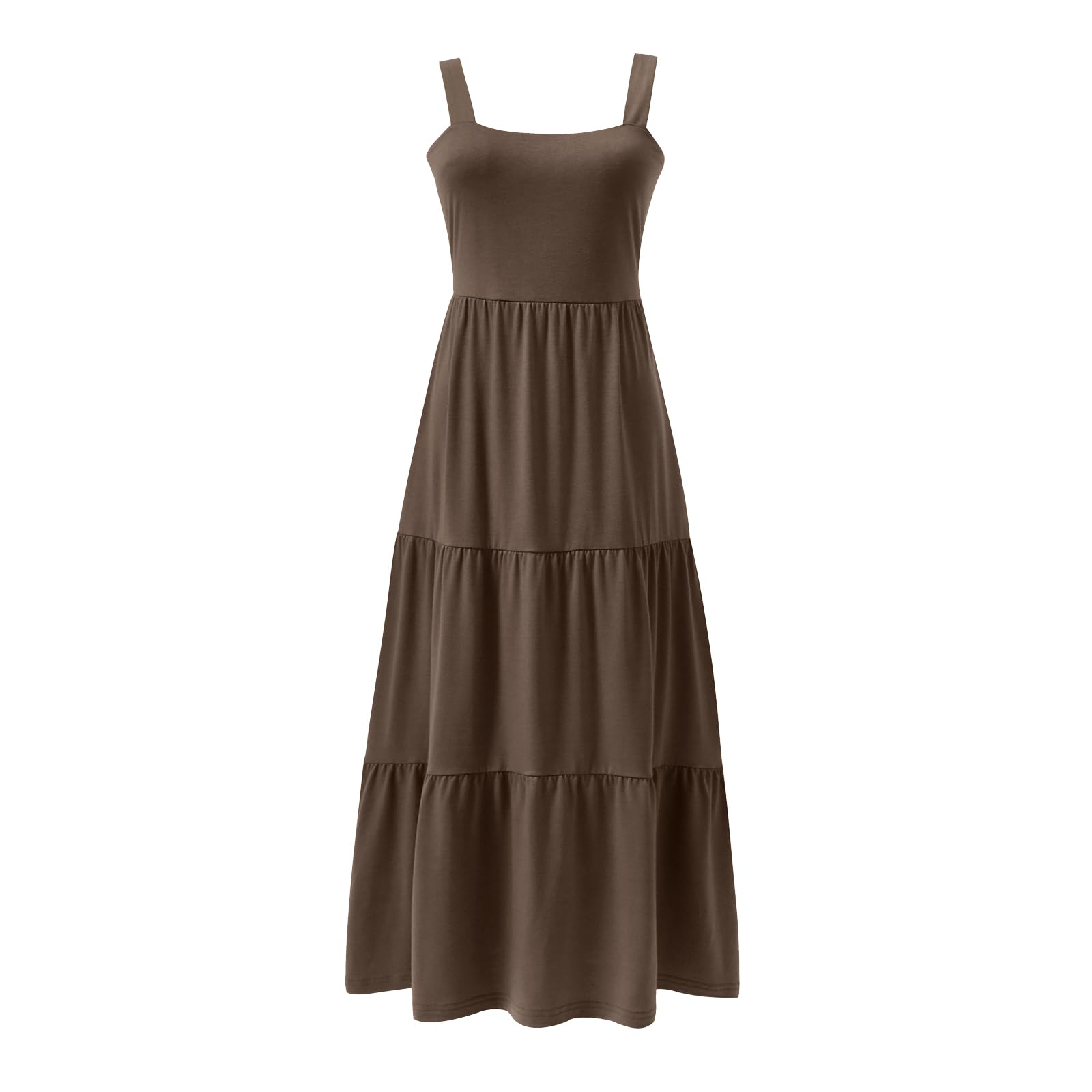 2024 Women's Casual Sleeveless Swing Dresses Long Maxi with Pockets（BUY 2 FREE SHIPPING）