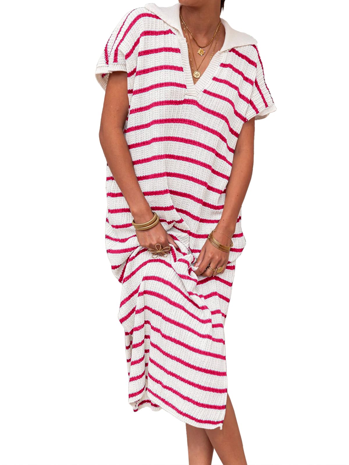 Women's Striped Summer Dresses(BUY 2 10% OFF)