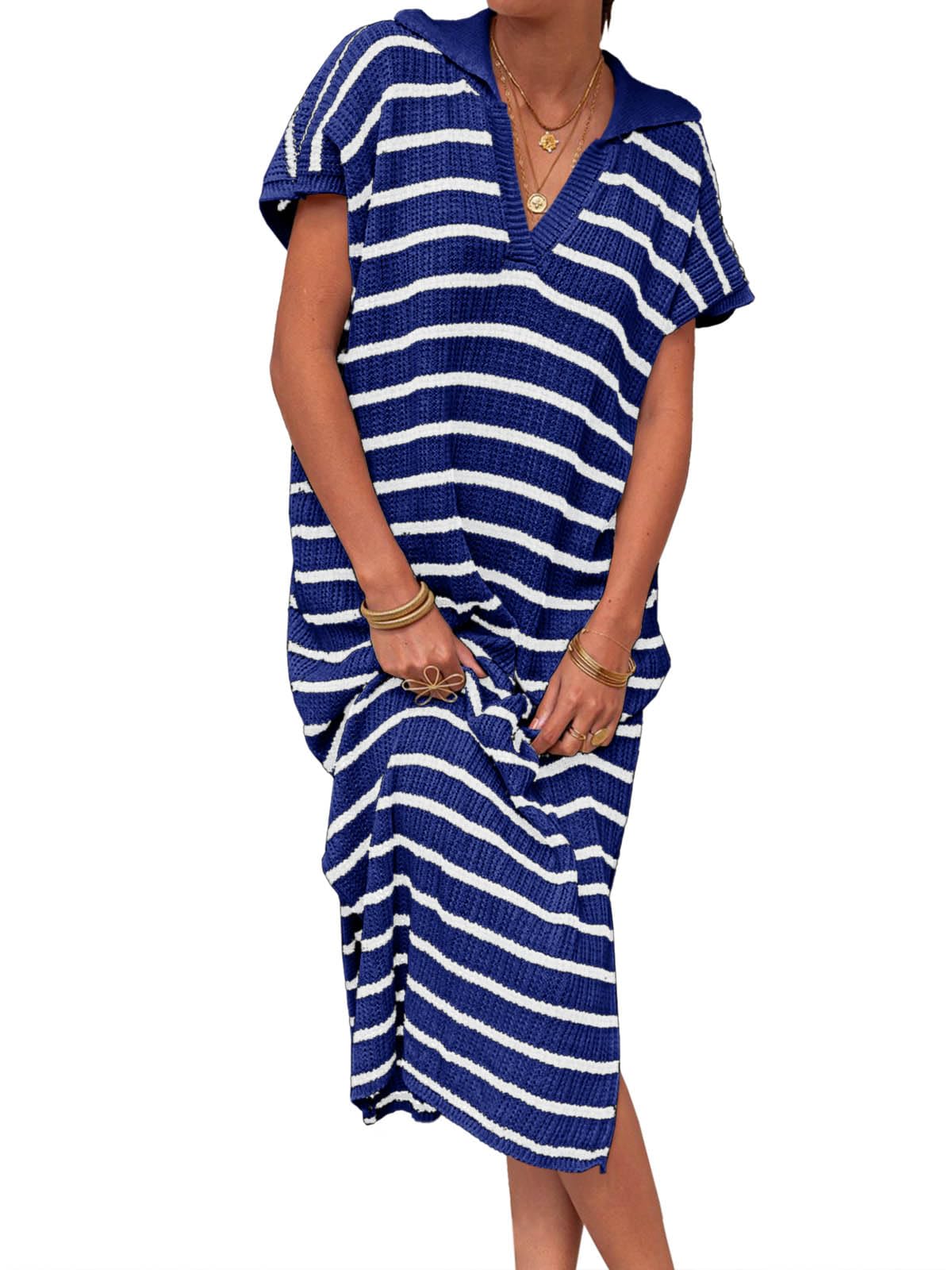 Women's Striped Summer Dresses(BUY 2 10% OFF)