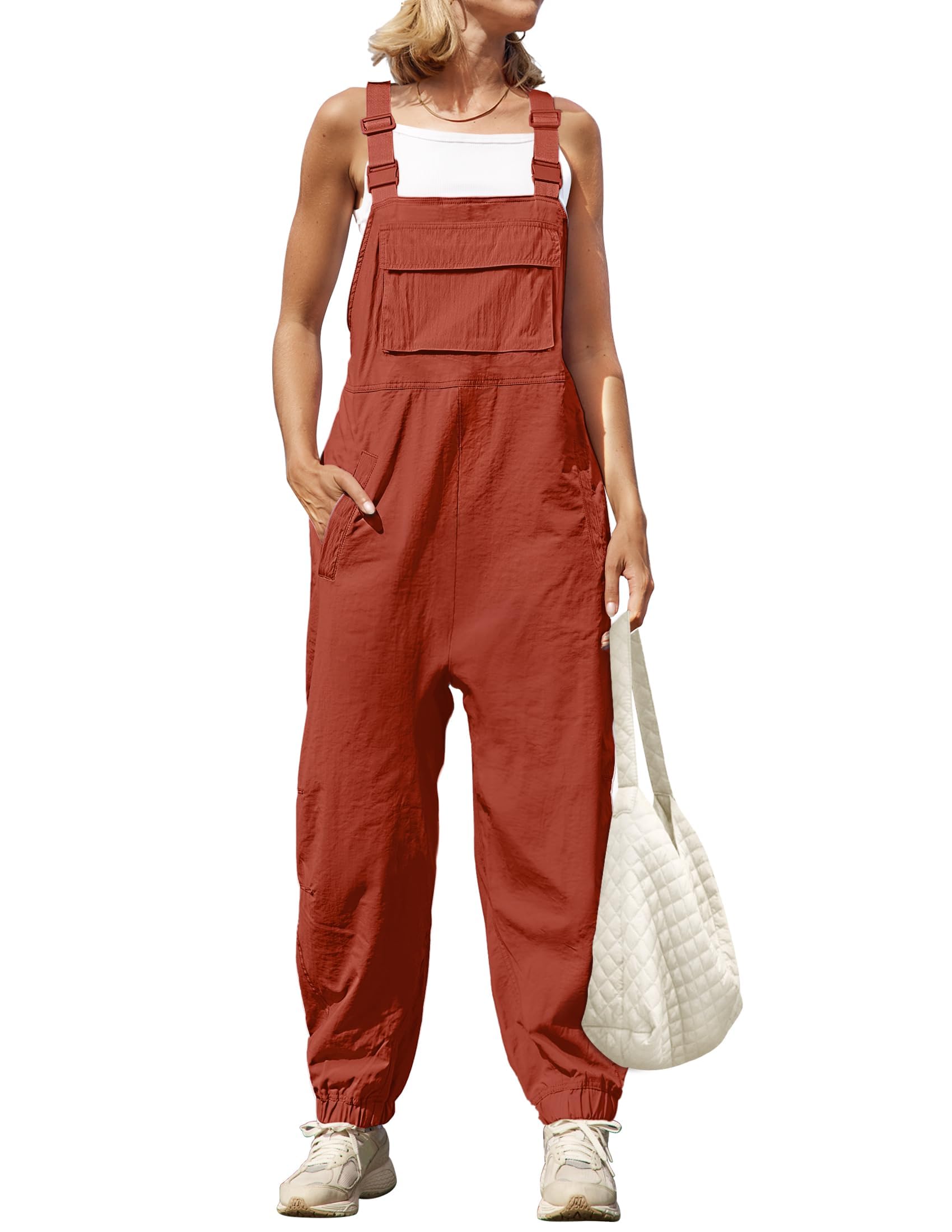 2024 Women's Sleeveless Adjustable Straps Casual Summer Overalls Jumpsuit (Buy 2 Free Shipping)