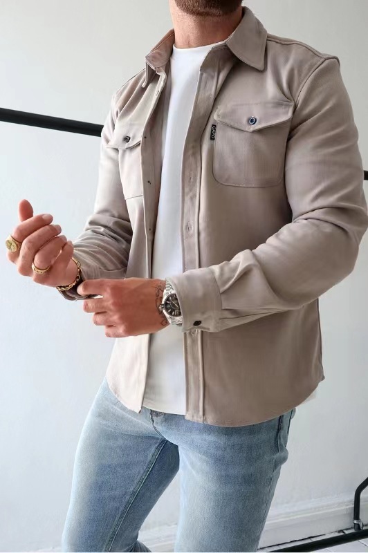 Men's Premium Button-Down Shirt Jacket(BUY 2 FREE SHIPPING)
