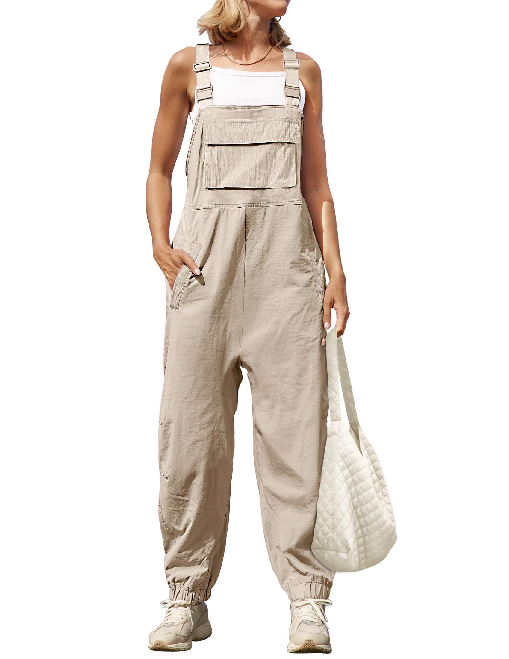 2024 Women's Sleeveless Adjustable Straps Casual Summer Overalls Jumpsuit (Buy 2 Free Shipping)