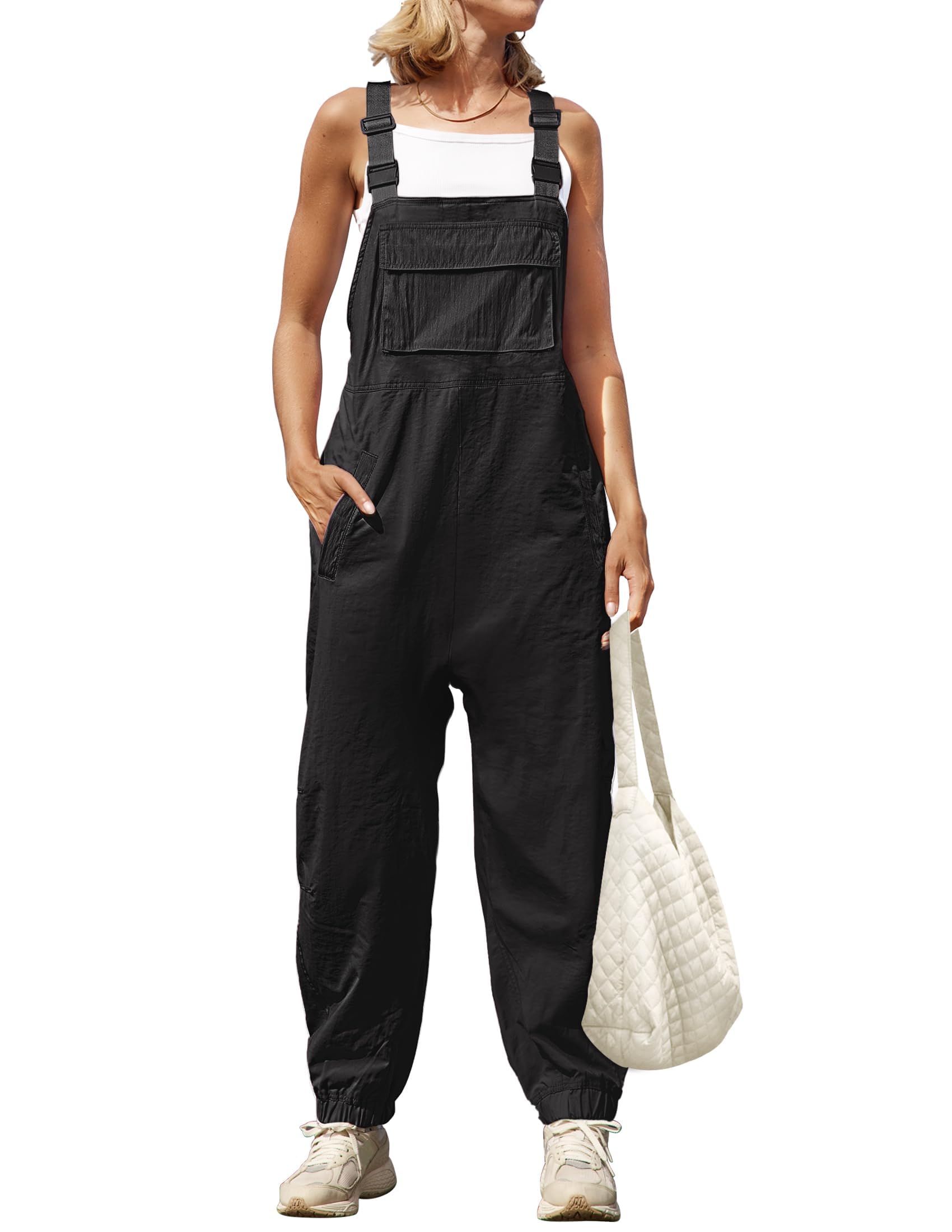 2024 Women's Sleeveless Adjustable Straps Casual Summer Overalls Jumpsuit (Buy 2 Free Shipping)