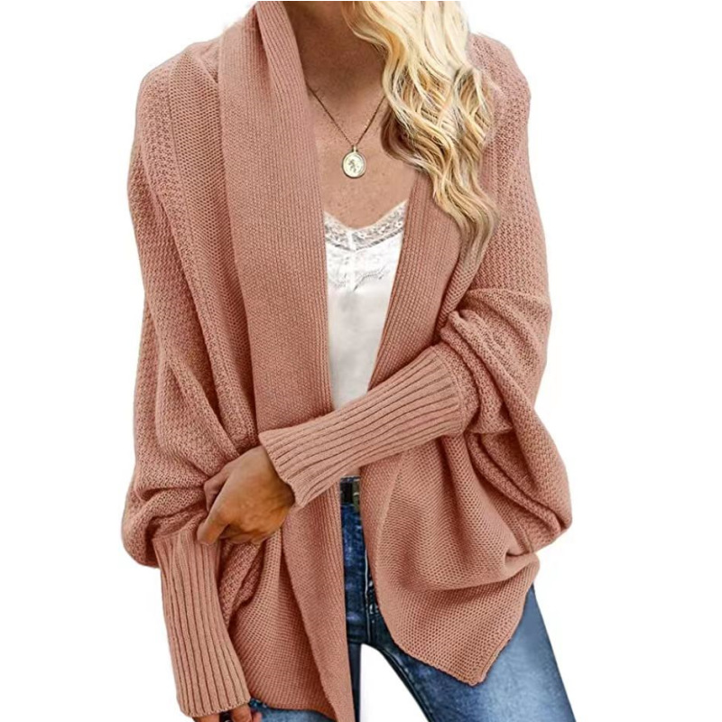 Women's Batwing Cable Knitted Slouchy Oversized Cardigan Sweater（BUY 2 FREE SHIPPING）
