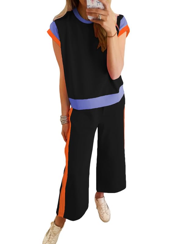 Women's Casual Color Block 2 Piece Lounge Sets(50% OFF!!!) 