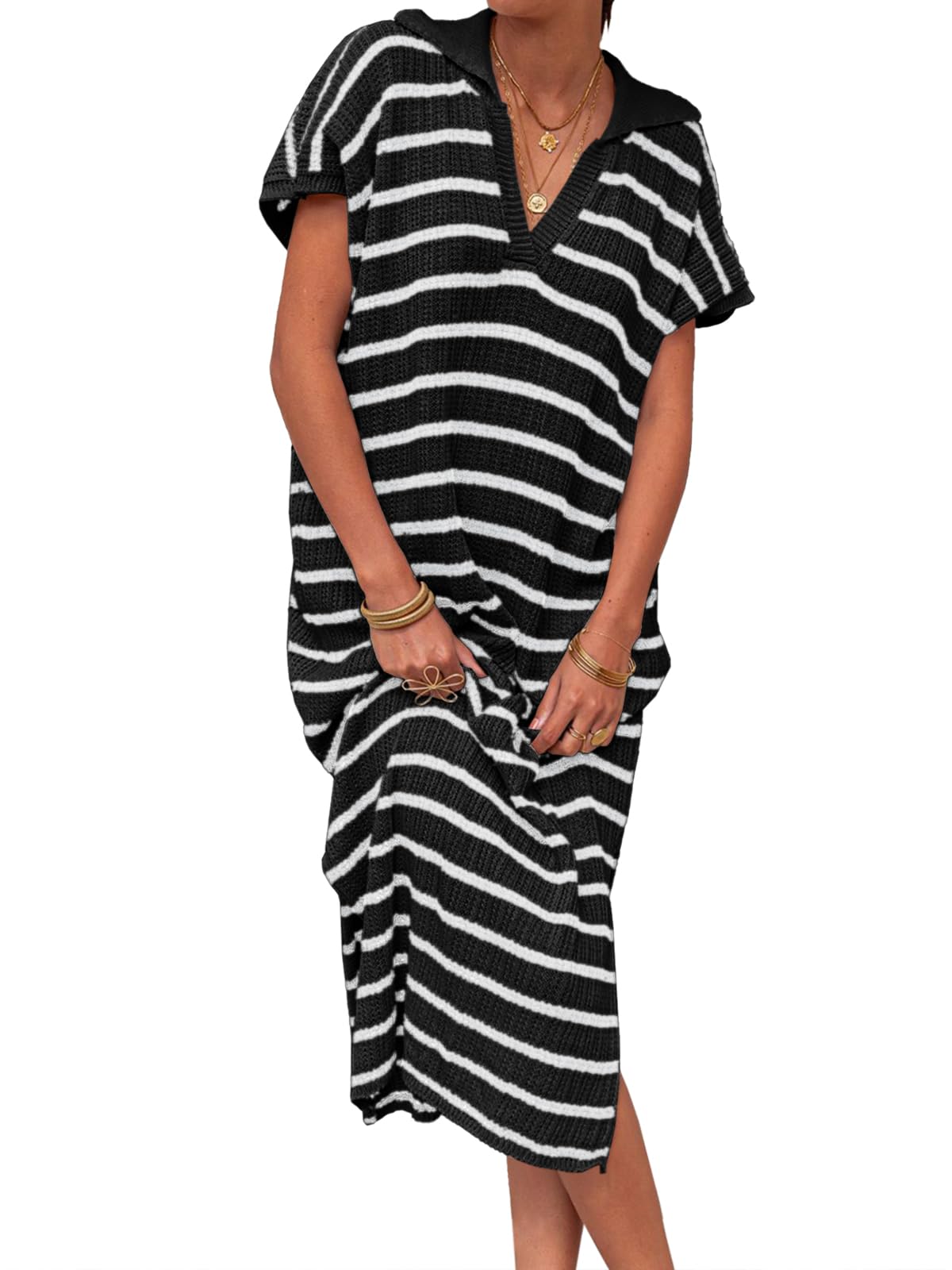 Women's Striped Summer Dresses(BUY 2 10% OFF)