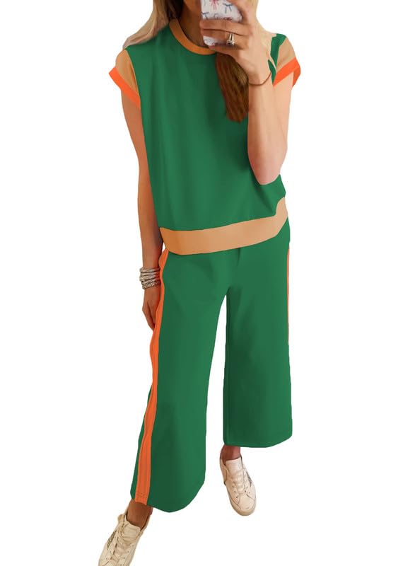 Women's Casual Color Block 2 Piece Lounge Sets(50% OFF!!!) 