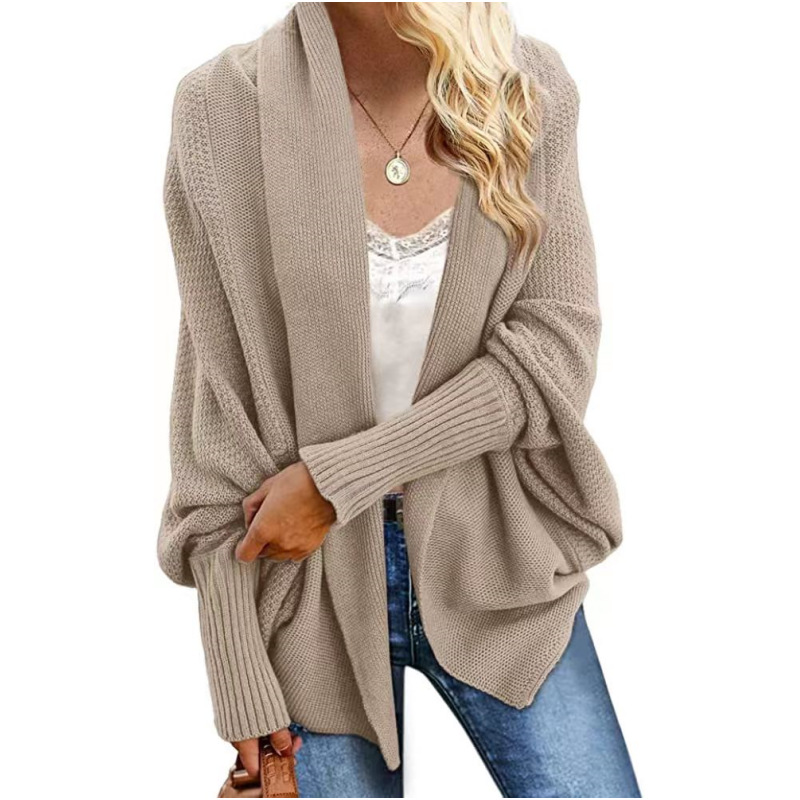 Women's Batwing Cable Knitted Slouchy Oversized Cardigan Sweater（BUY 2 FREE SHIPPING）