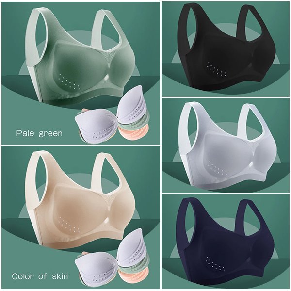 Ultra-thin Ice Silk Bra