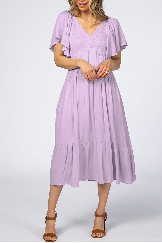 Winnie Smocked Flowy Dress