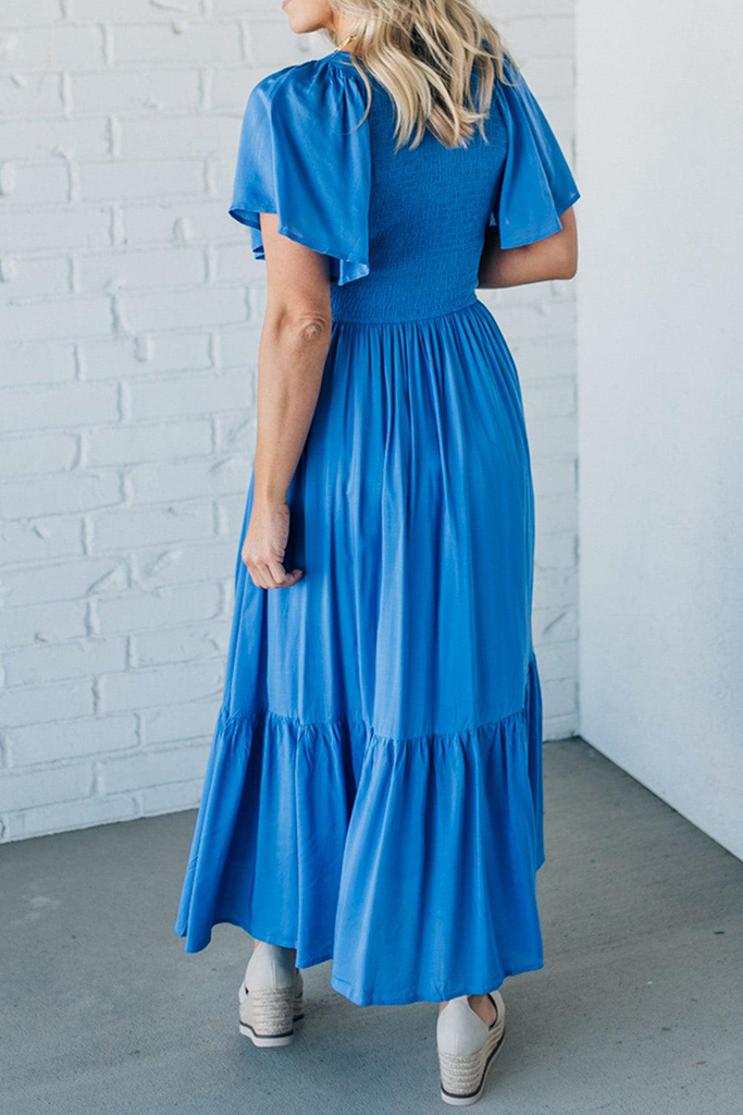 Winnie Smocked Flowy Dress
