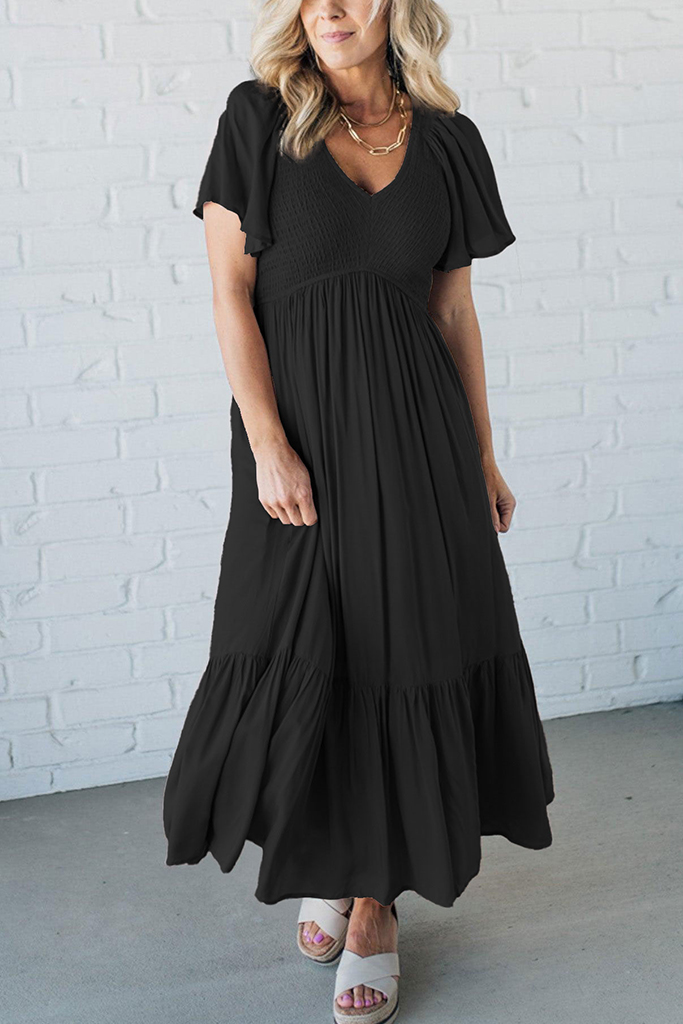 Winnie Smocked Flowy Dress