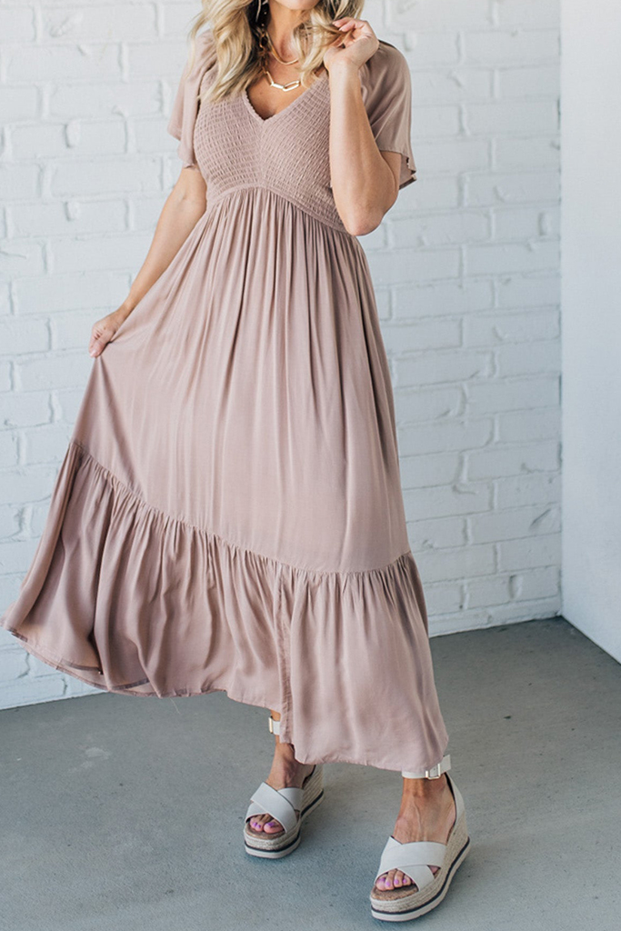 Winnie Smocked Flowy Dress