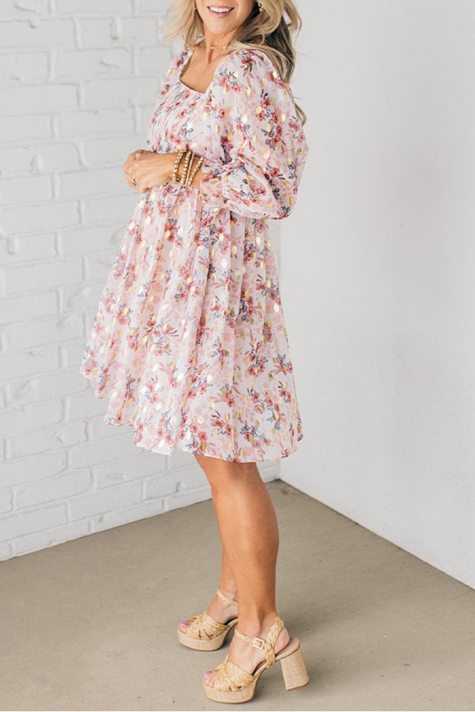 Wendy Floral Babydoll Dress