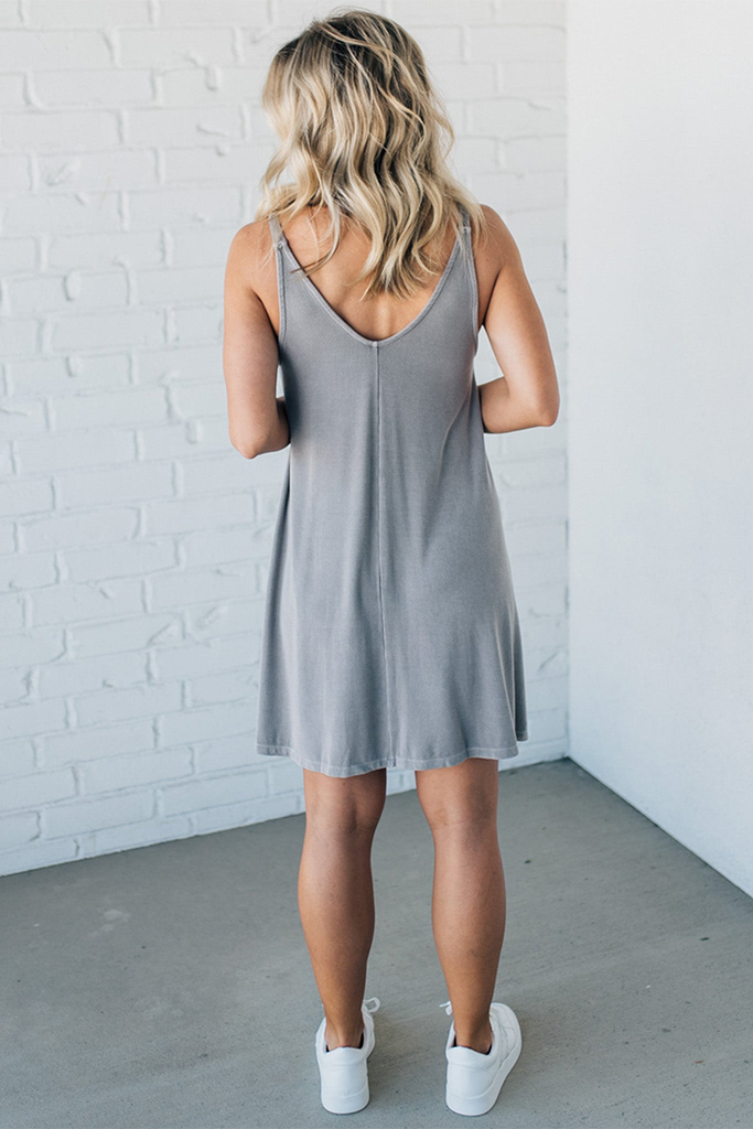 Ribbed Shift Dress