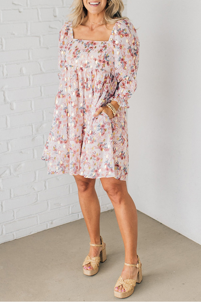 Wendy Floral Babydoll Dress