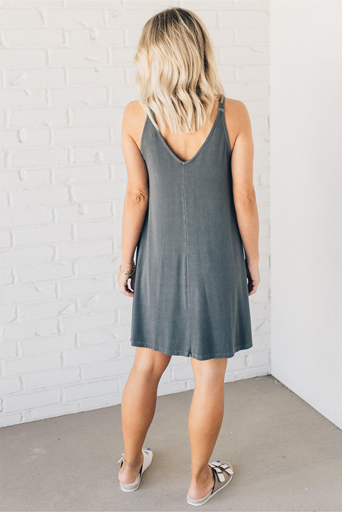 Ribbed Shift Dress