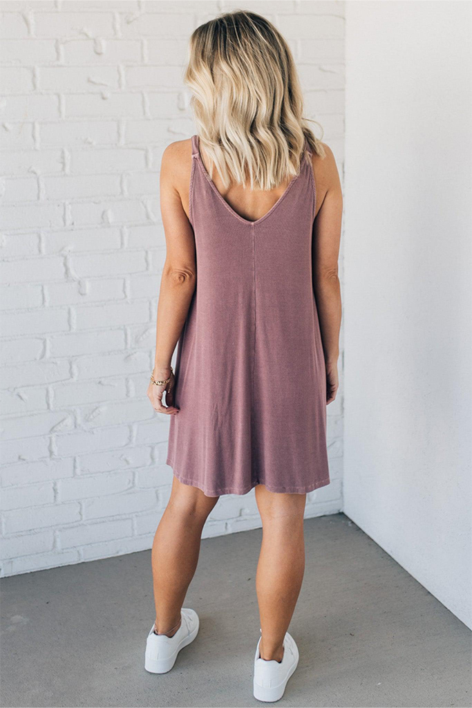 Ribbed Shift Dress