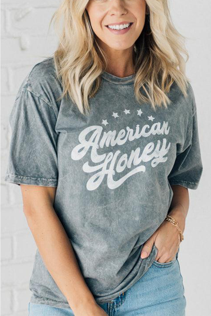 American Honey Mineral Wash Graphic Tee