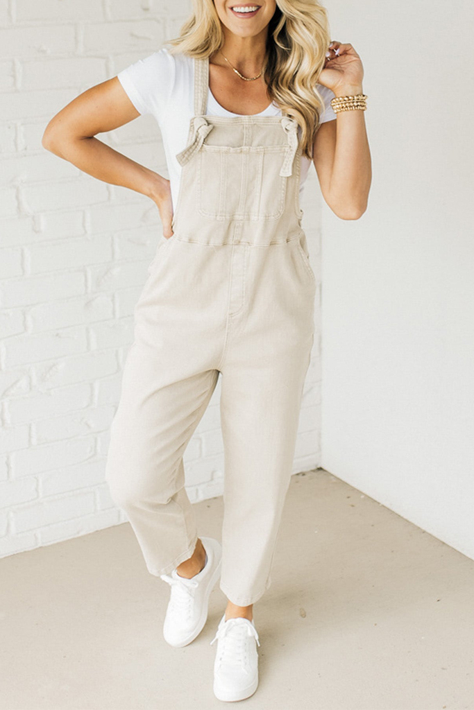 Amy Knot Strap Overalls