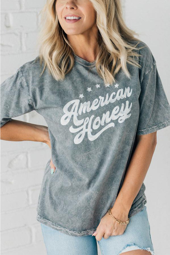 American Honey Mineral Wash Graphic Tee