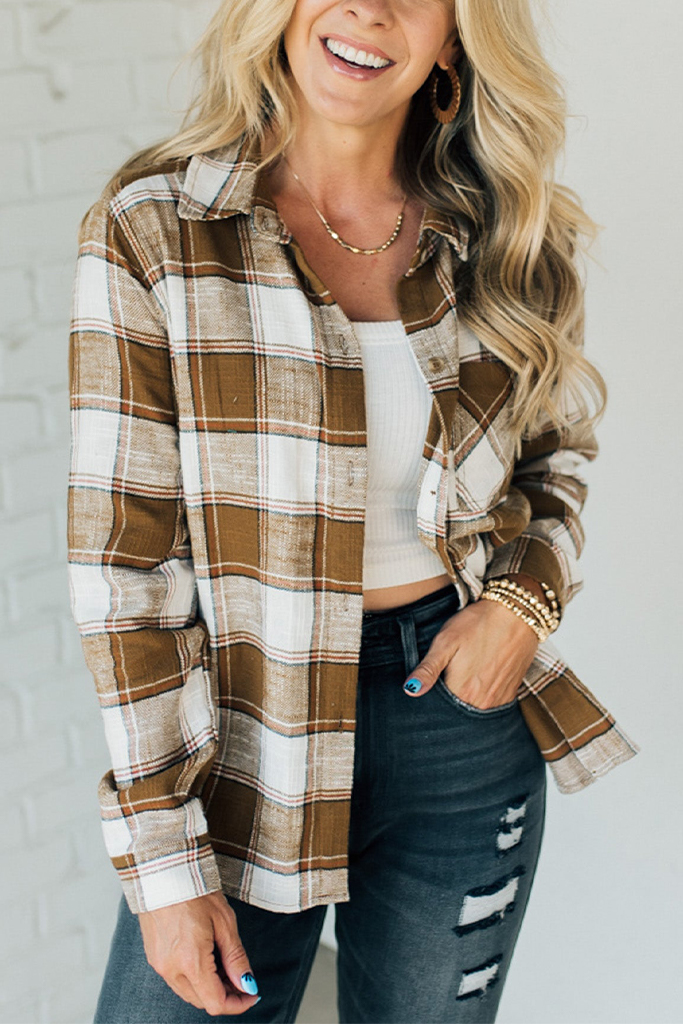 Carter Classic Flannel Plaid Top
