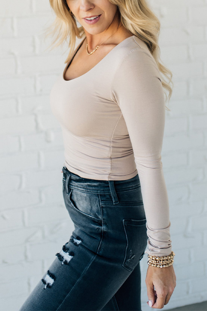 Alice Scoop Neck Top