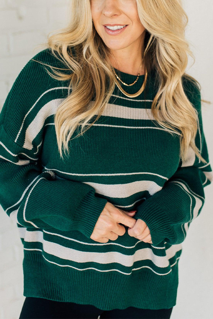 Amberly Striped Sweater