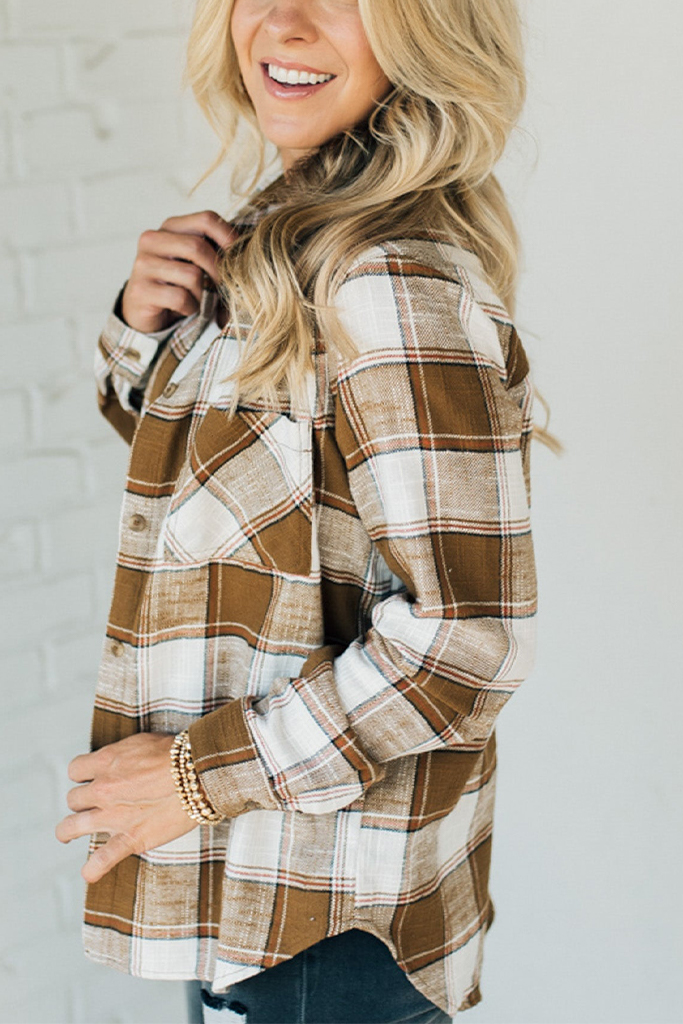 Carter Classic Flannel Plaid Top