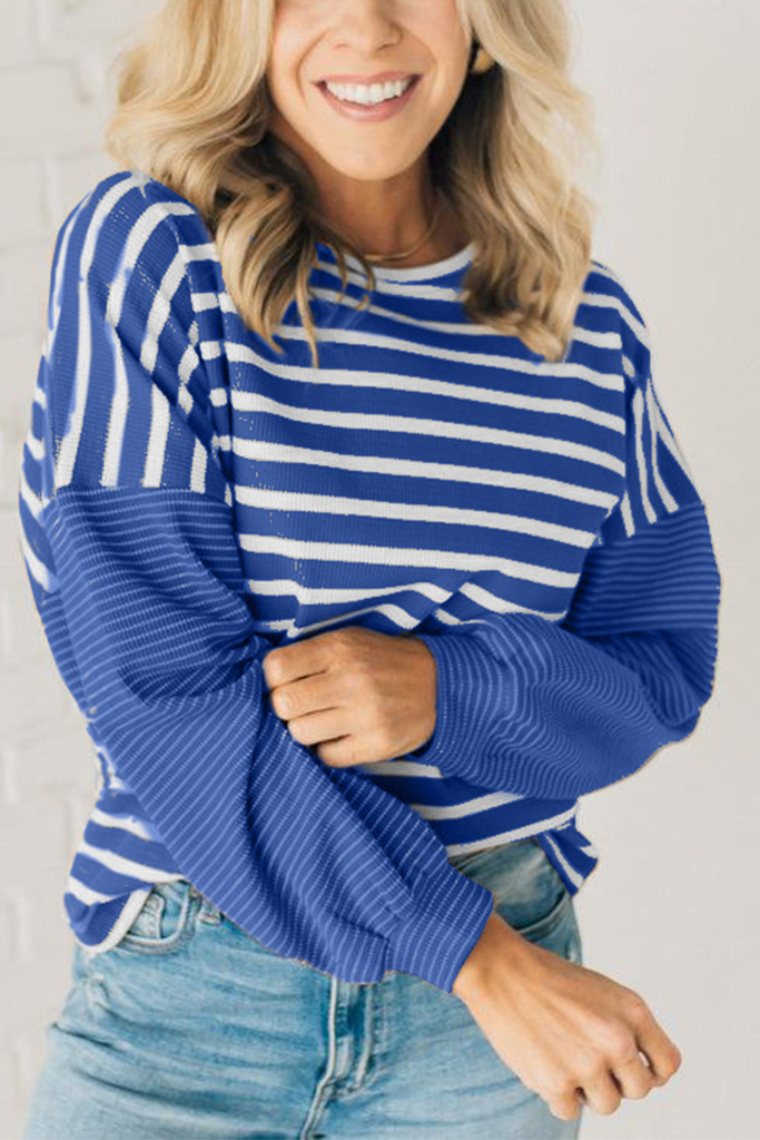 Double Stripe Thermal Top