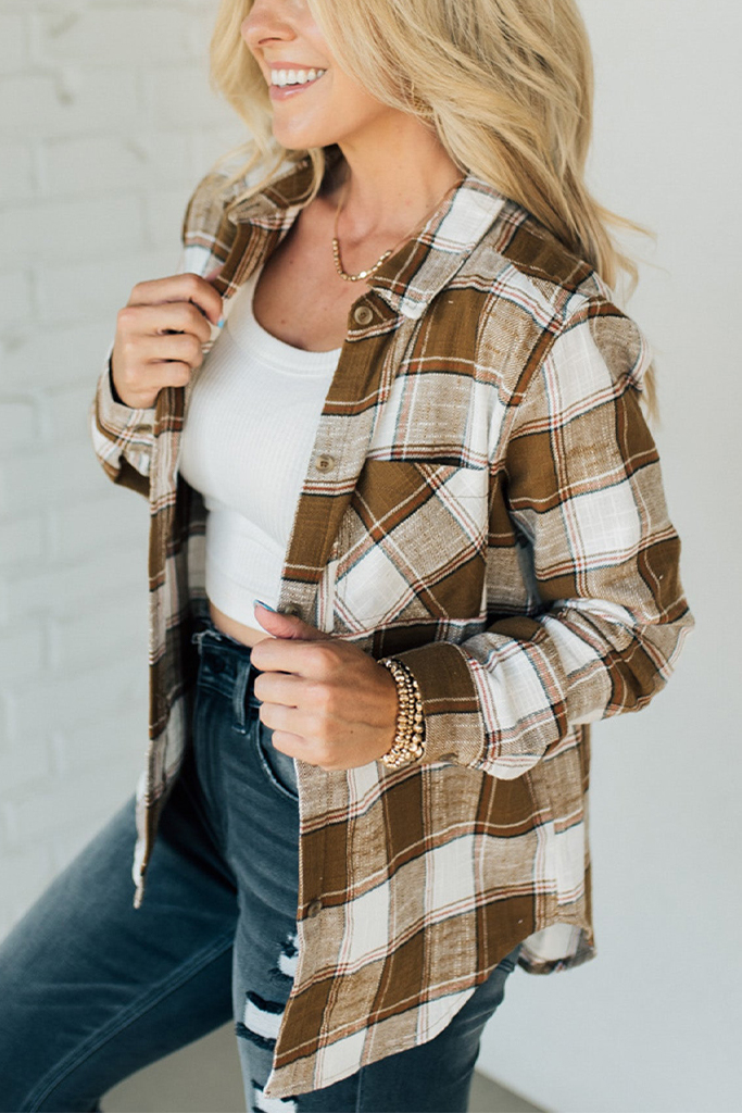 Carter Classic Flannel Plaid Top