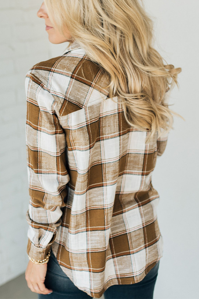 Carter Classic Flannel Plaid Top