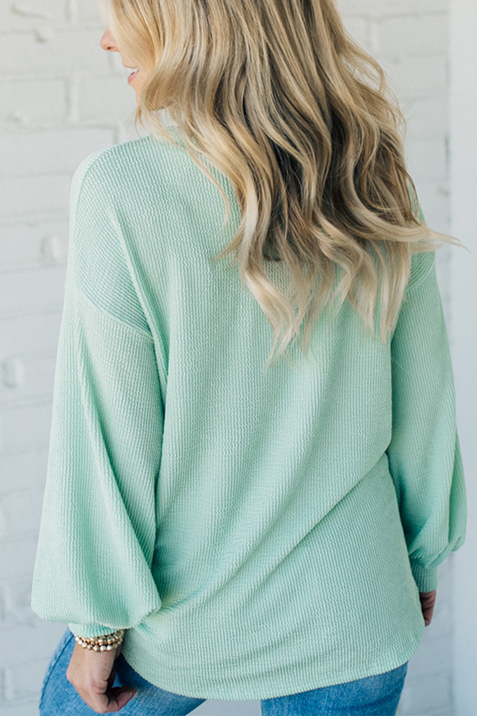 Faye Cord Ribbed Pullover